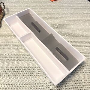 OXO Good Grips Compact Utensil Organizer – White/Gray